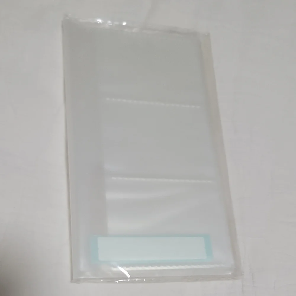 New Muji Japanese Made In Japan Clear 60 Cards Holder Folder With Label Stickers